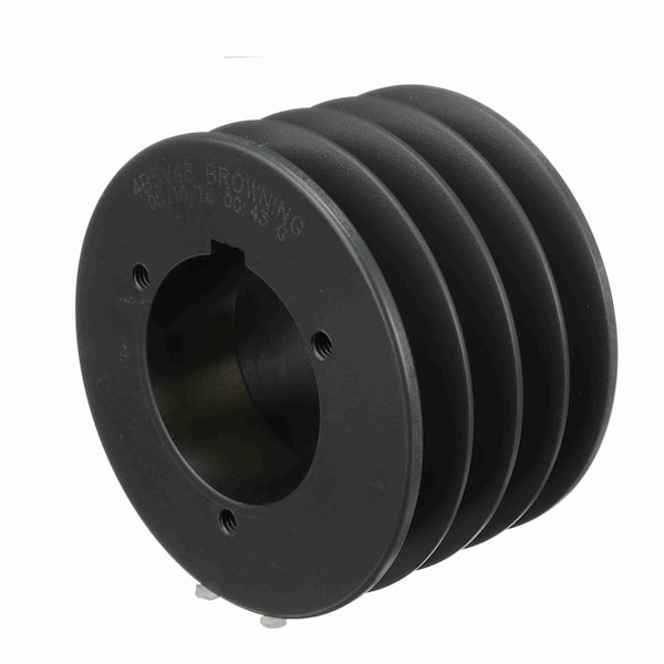 4 Groove Cast Iron Bushed Bore Multiple Sheave, 4B5V48